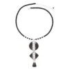Desert Beauty Ebony & Onyx Silver Necklace Handcrafted In Niger -FUNKO || Ooly || Enesco Shop 1301350w 1