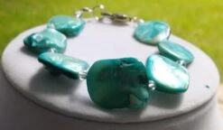 Blue Shell Bracelet