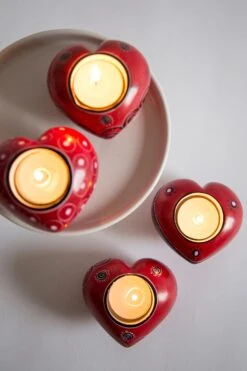 Kisii Stone Carved Heart Candleholder Handcrafted In Kenya -FUNKO || Ooly || Enesco Shop 4122350 3