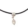 Pearl Drop Sterling Silver Choker Necklace Handcrafted In Peru -FUNKO || Ooly || Enesco Shop 6111410w 1