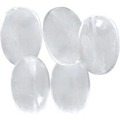White Selenite Worry Stone