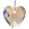 Aurora Borealis Faceted Heart Crystal Prism -FUNKO || Ooly || Enesco Shop 62559