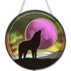 Howling Wolf Glass Suncatcher 1 Howling Wolf Glass Suncatcher -FUNKO || Ooly || Enesco Shop 63037