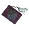 Purple Bead Embellished Peacock Coin Purse Handcrafted In India -FUNKO || Ooly || Enesco Shop 6817290w 1