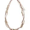 Braided Bits Crochet And Beads Necklace Handcrafted In India