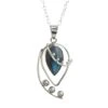 Spring Breeze Labradorite And Pearl Sterling Silver Necklace Handcrafted In India -FUNKO || Ooly || Enesco Shop 6837540w 1