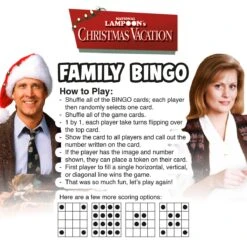 National Lampoon Christmas Vacation Family Bingo -FUNKO || Ooly || Enesco Shop 84bfe59131da4a0fa62dd644f555cf77xl