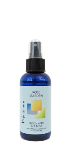 Rose Garden Body & Air Mist (118ml, With Essential Oils)