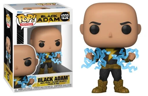 Funko Pop Vinyl Figure Black Adam W/Lightning #1232 - Black Adam -FUNKO || Ooly || Enesco Shop BlackAdam