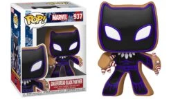 Funko Pop Vinyl Figurine Gingerbread Black Panther #937 - Marvel Holiday
