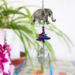 Elephant ~ Crystal Fantasy Suncatcher