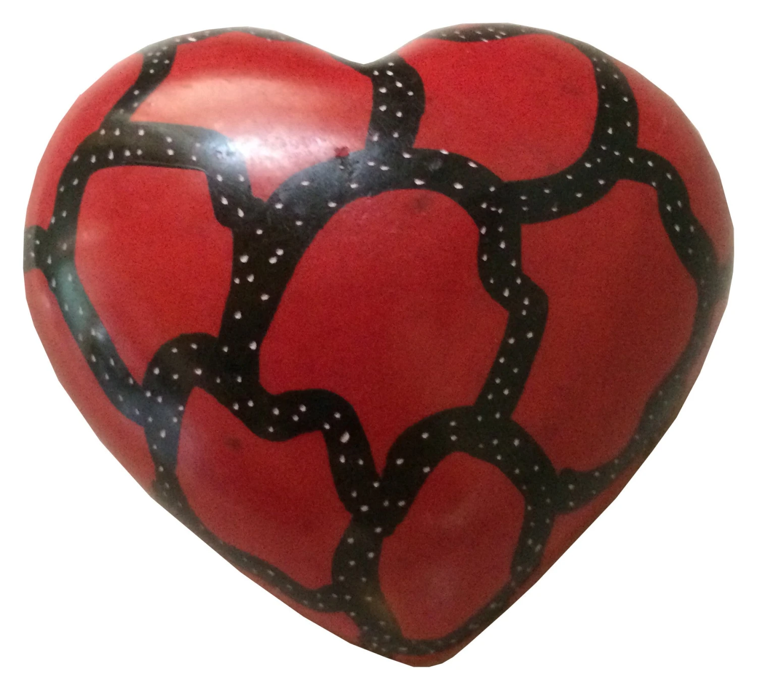 Heart-Shaped Kisii Stone Paperweight Handcrafted In Kenya 6 Heart-Shaped Kisii Stone Paperweight Handcrafted In Kenya - Image 4