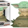 Funko Pop Vinyl Deluxe Figure Grogu Using The Force #485 - The Mandalorian -FUNKO || Ooly || Enesco Shop GroguUsingForce