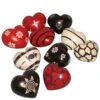 Heart-Shaped Kisii Stone Paperweight Handcrafted In Kenya -FUNKO || Ooly || Enesco Shop Heart shaped stone paperweights