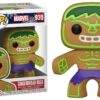 Funko Pop Vinyl Figurine Gingerbread Hulk #935 - Marvel Holiday -FUNKO || Ooly || Enesco Shop Hulk