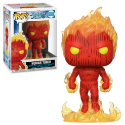 Funko Pop Vinyl Figurine The Human Torch #559 - Marvel The Fantastic Four