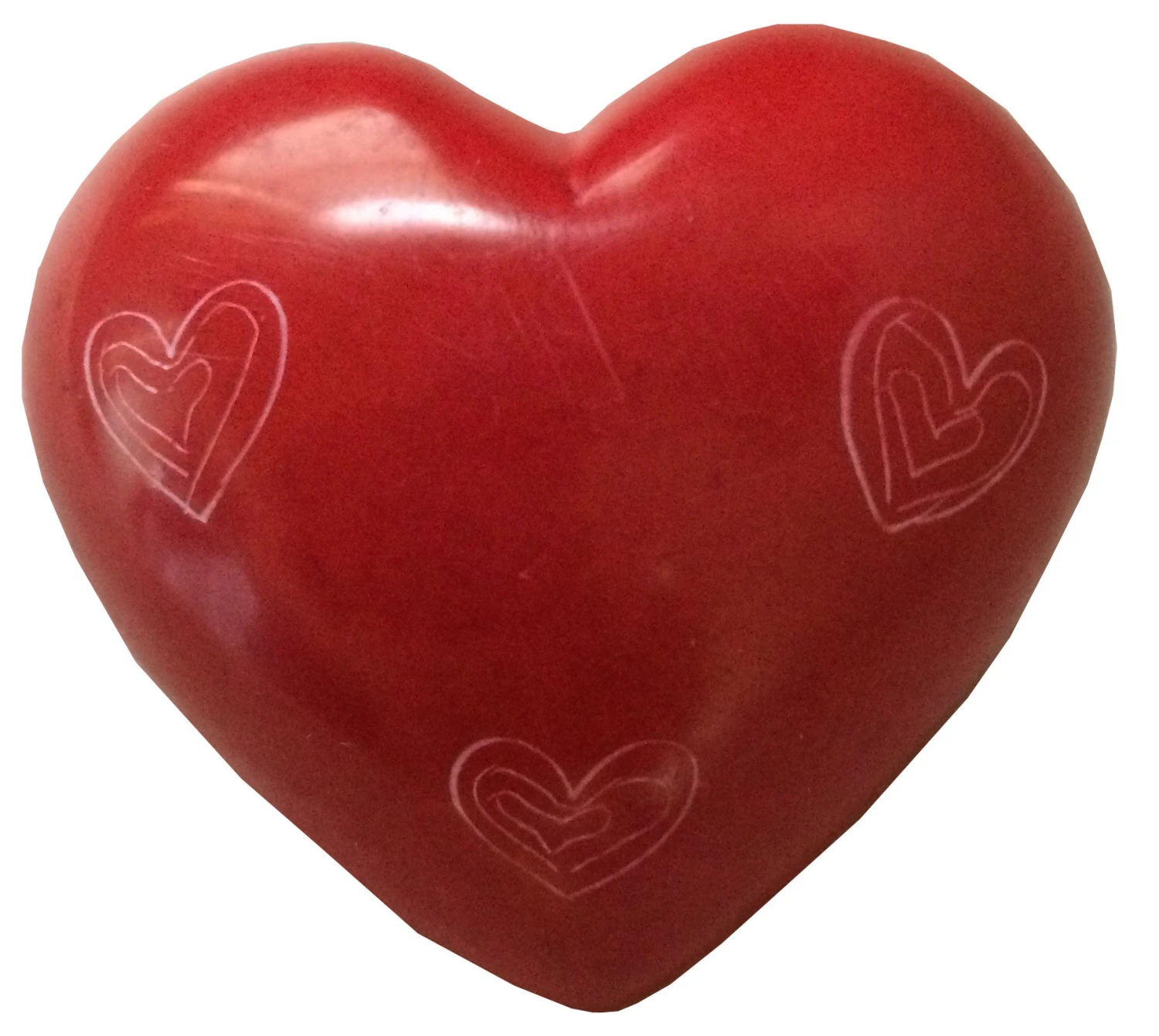 Heart-Shaped Kisii Stone Paperweight Handcrafted In Kenya 9 Heart-Shaped Kisii Stone Paperweight Handcrafted In Kenya - Image 7