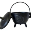 Tree Of Life Cast Iron Cauldron With Lid 4.5"D X 4.25"H 2 Tree Of Life Cast Iron Cauldron With Lid 4.5"D X 4.25"H -FUNKO || Ooly || Enesco Shop ScreenShot2021 01 22at4.22.57PM