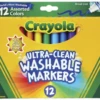 12 Count Crayola Ultra-Clean Broad Line Washable Markers Assorted Colors -FUNKO || Ooly || Enesco Shop ScreenShot2021 09 29at1.53.40PM