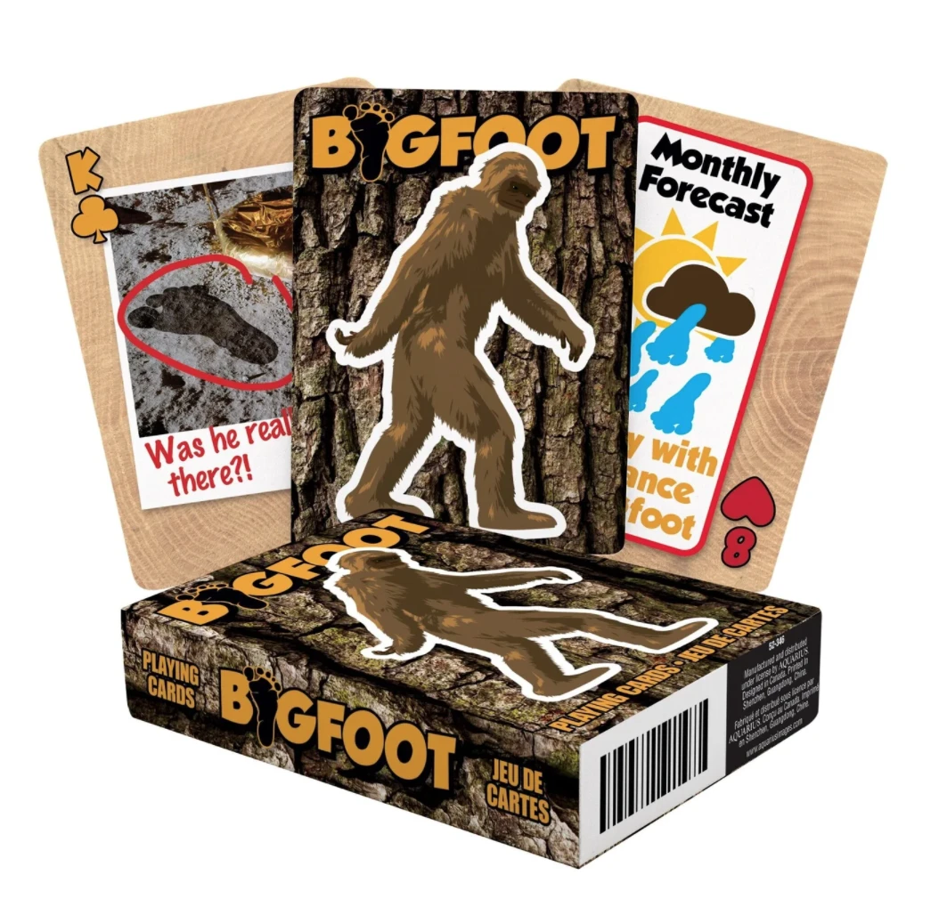 Bigfoot Playing Cards 3 Bigfoot Playing Cards