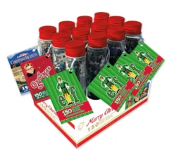 Novelty Christmas 150pc Micro-Puzzle In A Tube