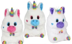 Bright Rainbow Unicorn Plush
