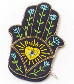 Manku Coin Purse - Hamsa Hand
