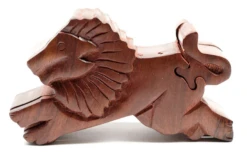 Lion Puzzle Box