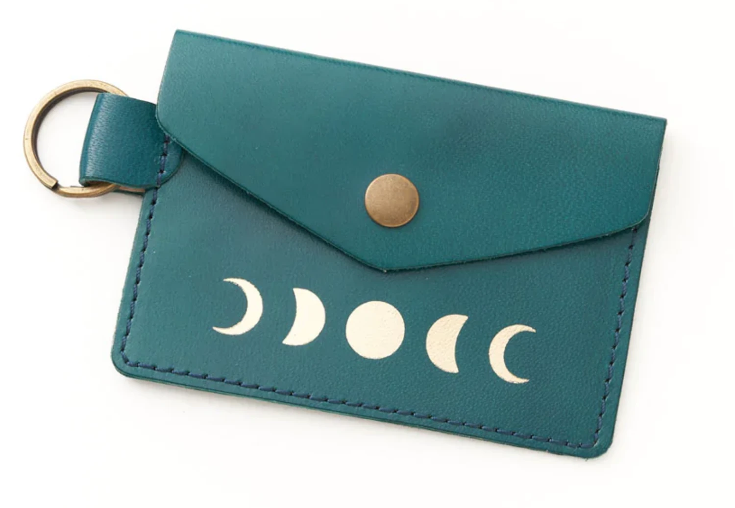 Indukala Leather Business And Credit Card Holder - Moon Phase 3 Indukala Leather Business And Credit Card Holder - Moon Phase