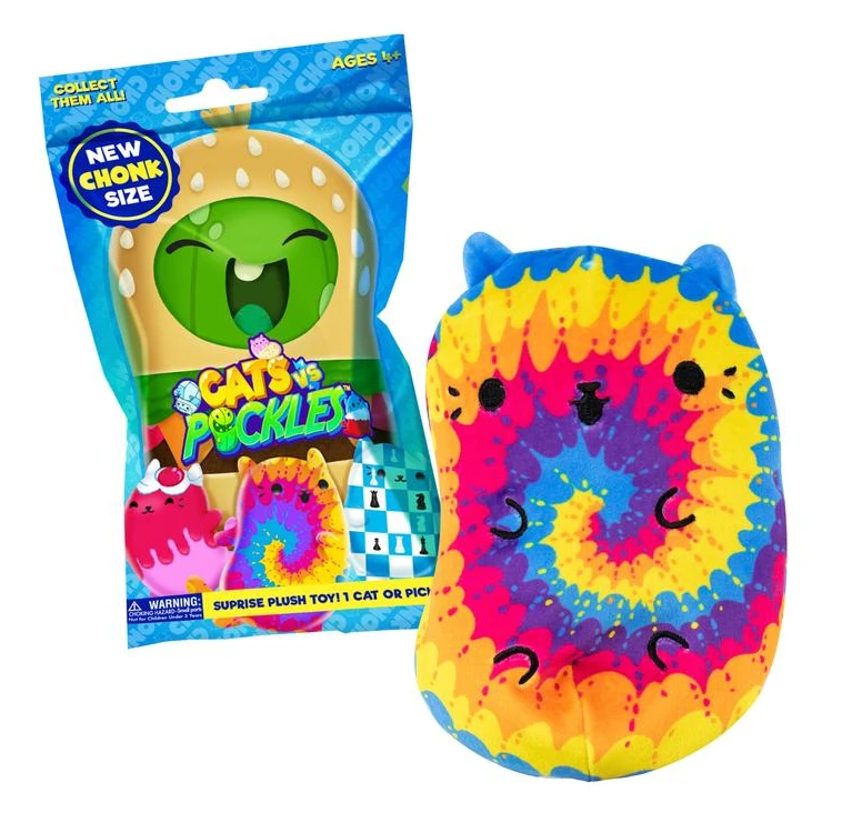 Cats Vs Pickles Chonks 6 Inch Plush Mystery Bag 4 Cats Vs Pickles Chonks 6 Inch Plush Mystery Bag - Image 2