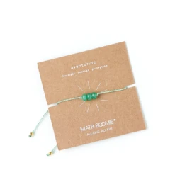 Aventurine Indali Bracelet "Stone Of Opportunity" Handcrafted In India