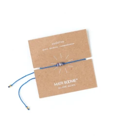 Sodalite Indali Bracelet "Stone Of Harmony And Balance" Handcrafted In India