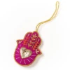 Hamsa Hand Heart Plush Ornament - Larissa Collection, Handcrafted In India -FUNKO || Ooly || Enesco Shop Screenshot2021 11 11at12 36 15LarissaPlushOrnament Hamsa