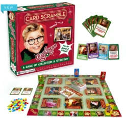 A Christmas Story Card Scramble Board Game