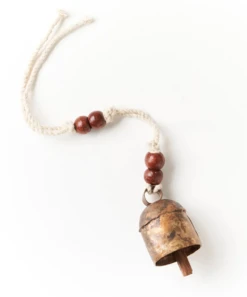 2.25" Rustic Noah Cow Bell Wind Chime - Hand Tuned