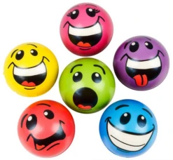 Smiles And Silly Faces Stress Balls Set