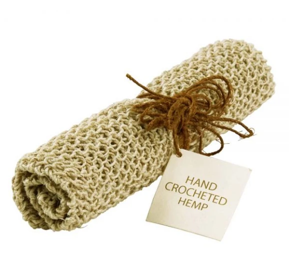 Natural Hemp Washcloth Handcrafted In Bangladesh 3 Natural Hemp Washcloth Handcrafted In Bangladesh