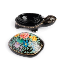 Paradise Handpainted Turtle Box Handcrafted In India ~ Assorted Colors -FUNKO || Ooly || Enesco Shop Screenshot 2020 11 22ParadiseTurtleBox Assorted Setof6 2