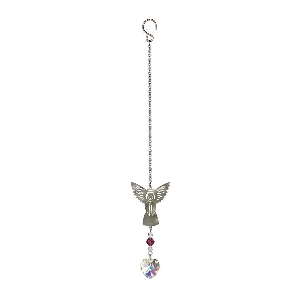 February ~ Birthstone Angel Crystal Suncatcher 6 February ~ Birthstone Angel Crystal Suncatcher - Image 4