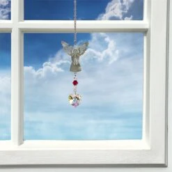 July ~ Birthstone Angel Crystal Suncatcher
