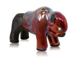 Mini Spirit Friends From Raku Pottery -FUNKO || Ooly || Enesco Shop bison