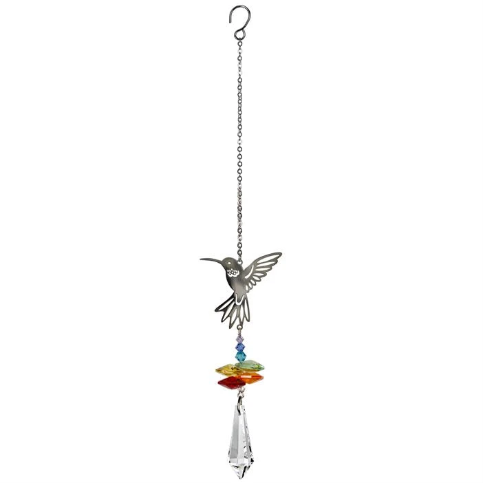 Hummingbird ~ Crystal Fantasy Suncatcher 4 Hummingbird ~ Crystal Fantasy Suncatcher - Image 2