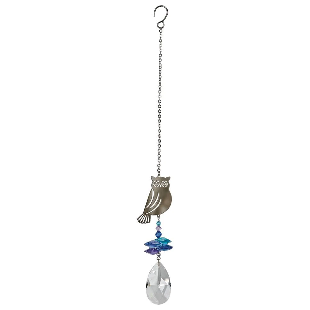 Wise Owl ~ Crystal Fantasy Suncatcher 4 Wise Owl ~ Crystal Fantasy Suncatcher - Image 2