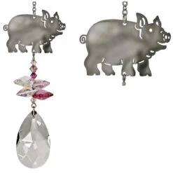Pig ~ Crystal Fantasy Suncatcher -FUNKO || Ooly || Enesco Shop cfpi