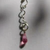 Freeform Silver With Pink Crystal Necklace -FUNKO || Ooly || Enesco Shop freeform silver with pink necklace
