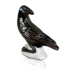 Mini Spirit Friends From Raku Pottery -FUNKO || Ooly || Enesco Shop raven