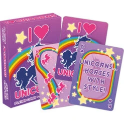 I Love Unicorns Set Of Playing Cards