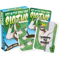 Sloth Set Of Playing Cards